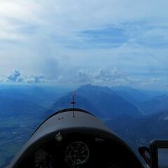 Flugwegposition um 14:14:56: Aufgenommen in der Nähe von Gemeinde Maria Alm am Steinernen Meer, 5761, Österreich in 2626 Meter